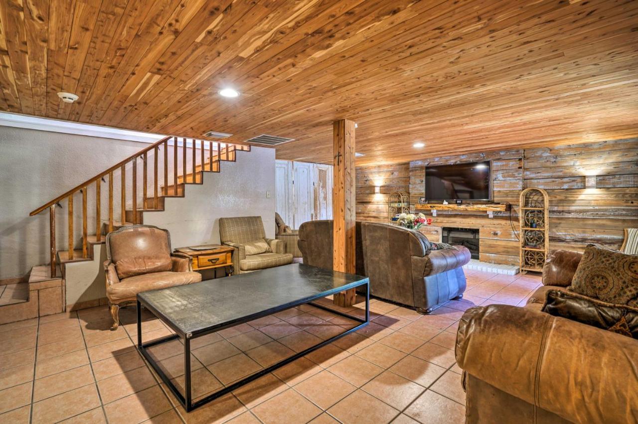 Waterfront Guadalupe River Lodge Home With Dock! Seguin Exterior photo