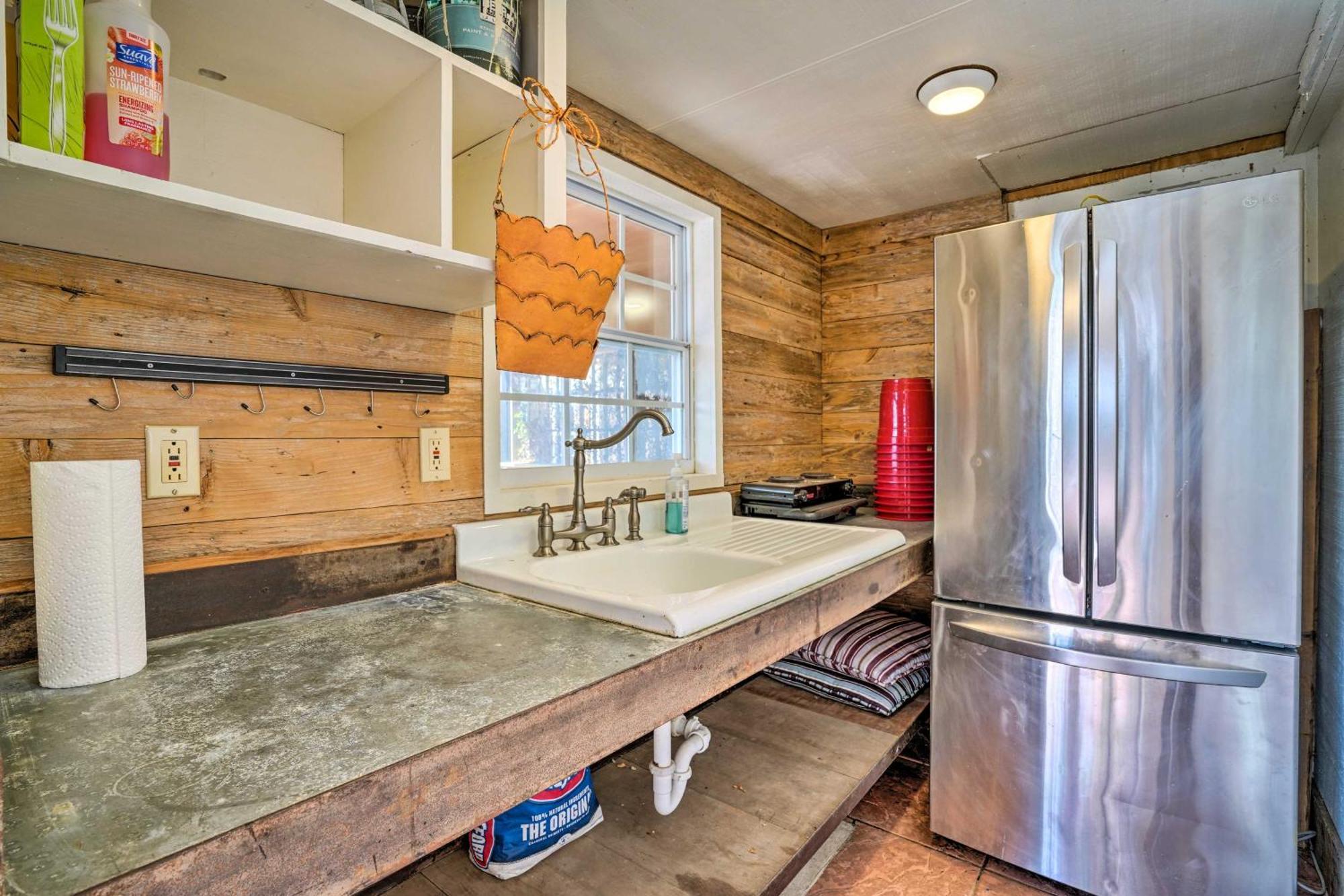 Waterfront Guadalupe River Lodge Home With Dock! Seguin Exterior photo